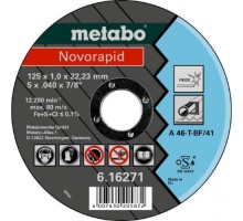 Отрезной круг по нержавеющей стали METABO 230x1,9x22,23 мм A46T Inox Novorapid [617021000]