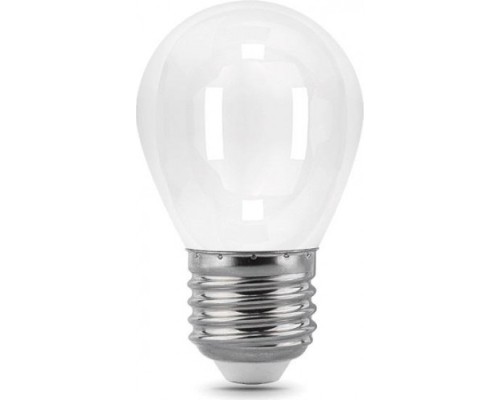 Лампа светодиодная GAUSS Шар filament шар 5w 420lm 2700к е27 milky led [105202105]