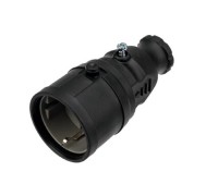 Розетка REXANT 111-005 переносная влагозащищенная, с/з, 16A, IP20/44 кауч