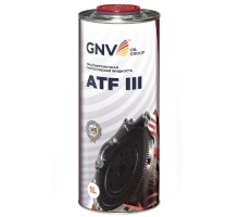 Масло трансмиссионное GNV ATF III (металл. канистра) 1 л GA311110M260751110001