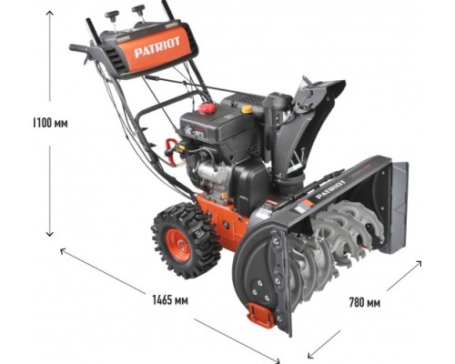 Снегоуборочная машина PATRIOT Сибирь 113 E с электростартером 220В [426108113]