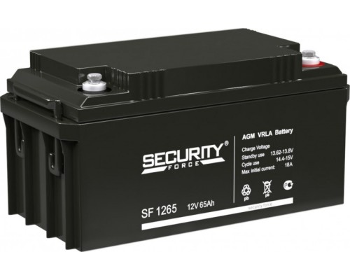 Аккумулятор SECURITY FORCE SF 1265