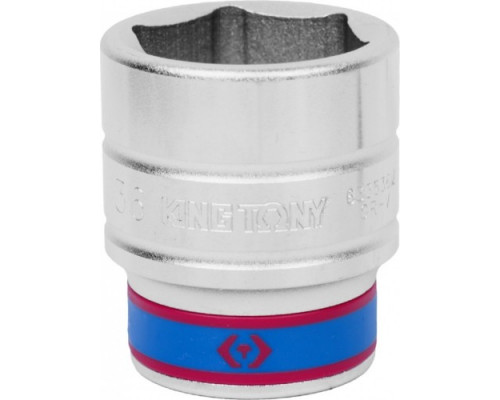 Головка шестигранная 36 мм с посадкой 3/4" KING TONY 633536М