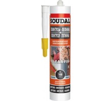 Клей монтажный SOUDAL CLEAR FIX прозрачный 146446 [146446]