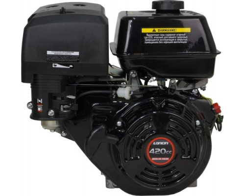 Бензиновый двигатель Loncin G420F 15 л.с. (вал конус 105.95 мм)