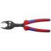 Клещи KNIPEX KN-8202200SB TwinGrip с фронтальным и боковым захватами