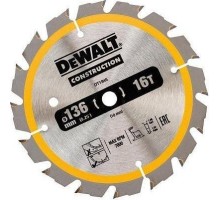 Пильный диск универсальный DeWALT 136х16тх10 мм Construction DT1946-QZ DT1946-QZ