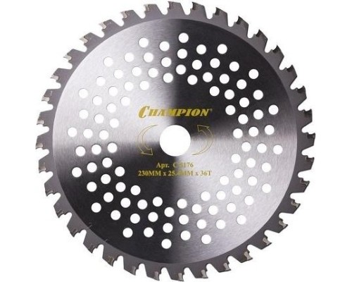 Диск кустореза CHAMPION Tiger 36/230/25,4 (SRM-2305SI,SRM-2655SI) (C5176) [C5176]