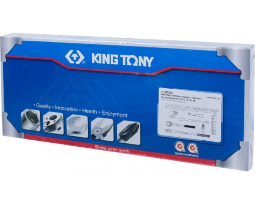 Набор головок 1/2" KING TONY 4032SR, 24 предмета