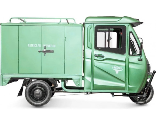 Трицикл грузовой электрический RUTRIKE КАРГО Кабина Дуал Зеленый-2755 024460-2755 купить с доставкой и официальной гарантией