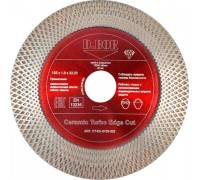 Алмазный диск для резки керамики D.BOR Ceramic Turbo Edge Cut 125x1,8x22,23 мм D-CT-EC-0125-022