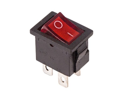 Переключатель REXANT 06-0300-A Выключатель клавишный 250V 6A (4с) ON-OFF красный Переключатель REXANT 06-0300-A Выключатель клавишный 250V 6A (4с) ON-OFF красный