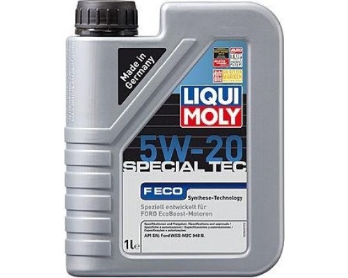 Масло моторное LIQUI-MOLY SAE 5W20 Special Tec F ECO 1 л 3840 синтетическое [3840]