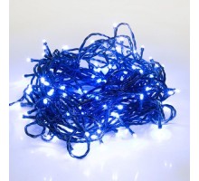 Гирлянда Neon-Night ТВИНКЛ 15м темно-зеленый ПВХ, 120 LED синий 303-053