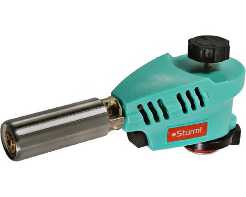 Портативная горелка STURM 5015-KL-03 пьезоподж.(курок), рег.пламени