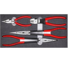 Набор инструментов в лотке KNIPEX 002001V16 4 предмета [KN-002001V16]