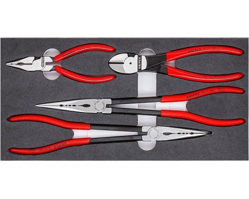 Набор инструментов в лотке KNIPEX 002001V16 4 предмета [KN-002001V16]