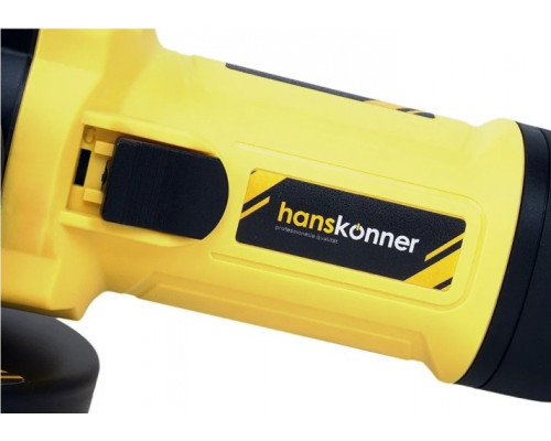Угловая шлифмашина сетевая HANSKONNER HAG13125E