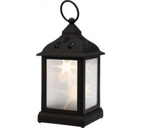 Фонарь декоративный Neon-Night с эффектом мерцания черный корпус 11х11х22,5 см, теплый белый 513-065