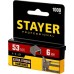 Скоба STAYER MASTER 6 мм для степлера тонкие тип 53, 1000 шт [3159-06_z02]