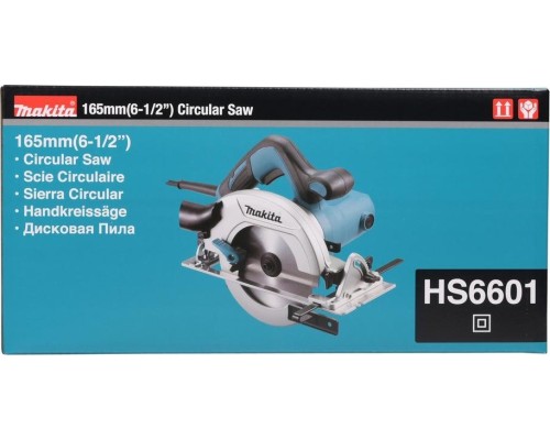 Сетевая дисковая пила MAKITA HS 6601 J [HS6601J]