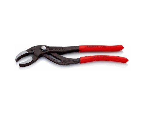 Клещи переставные KNIPEX KN-8101250SB трубные, зев 25-80 мм