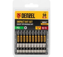 Набор бит Denzel PZ2x50 мм торсионных 10 шт. 11692