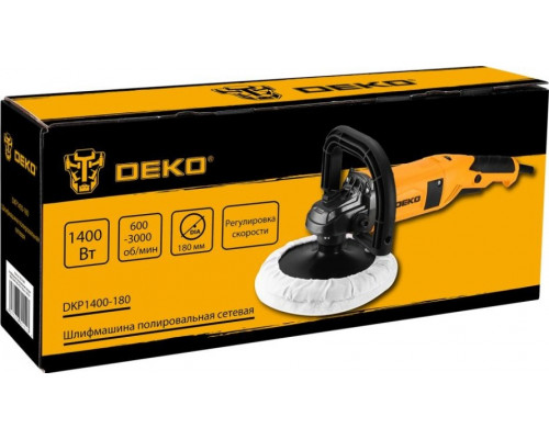 Шлифмашина полировальная DEKO DKP1400-180 083-1049