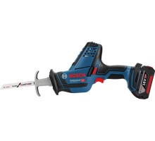 Пила сабельная аккумуляторная BOSCH GSA 18 V-LI C [0615990M3Y] 1х4,0Ач, картон