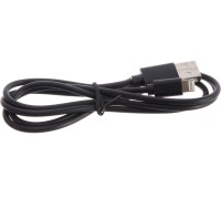 Кабель REXANT 18-1122 USB-A – Lightning для Apple, 1A, 1м, ПВХ, черный