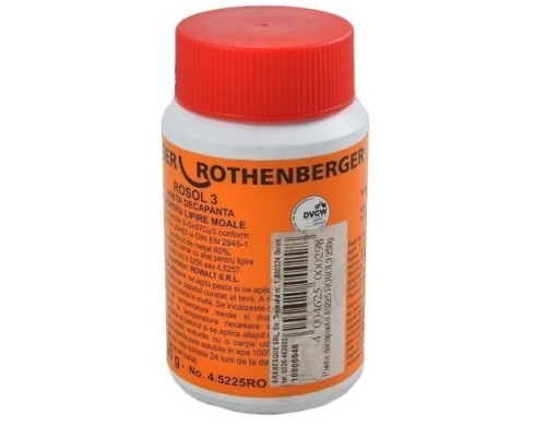 Флюс ROTHENBERGER ROSOL 3 45225 пастообразный, 250 г [45225]