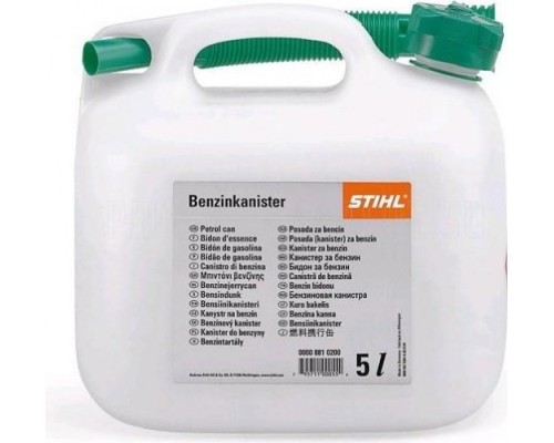 Канистра STIHL 5 литров (прозрачная) [0000-881-0202]