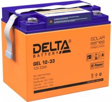 Аккумулятор Delta GEL 12-33 (AGM+GEL)