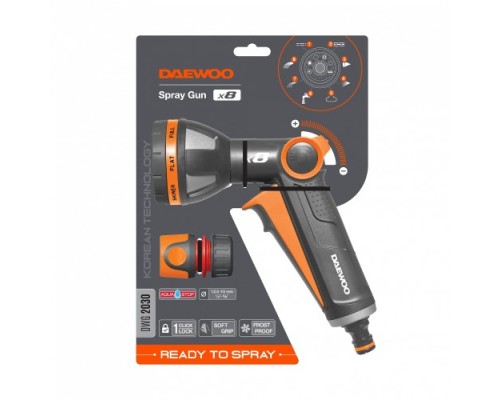 Пистолет для полива DAEWOO DWG 2030 Spray Gun x8