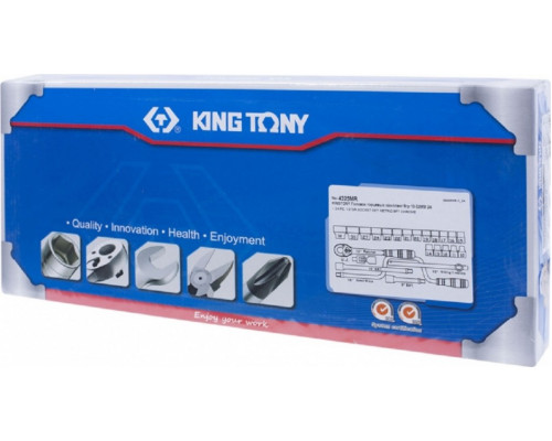 Набор головок 1/2" KING TONY 4325MR, 24 предмета