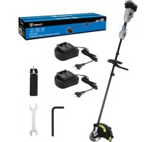 Триммер аккумуляторный DEKO DKTR40V pro, 2*4.0ач, 2*зу 065-1216