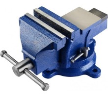 Тиски DEKO CL10 слесарные поворотные, 100 мм 065-0962