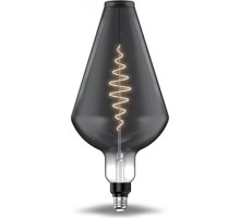 Лампа светодиодная GAUSS Vase filament 8.5w 165lm 1800к е27 gray flexible led 180802005