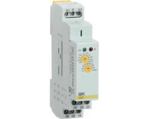 Реле задержки выключения IEK ORT 2 контакта 12-240В AС/DC [ORT-B2-ACDC12-240V]