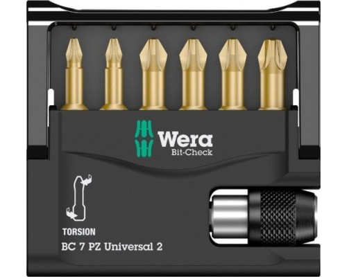 Набор насадок WERA Bit-Check 8055-6/TH WE-056157 [WE-056157]