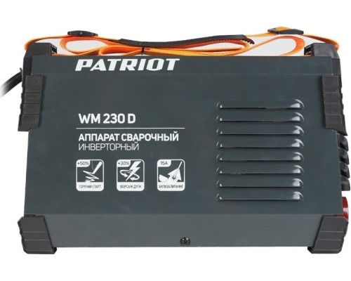 Сварочный инвертор PATRIOT WM230D MMA 605302023 [605302023]