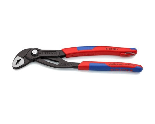 Клещи переставные KNIPEX KN-8702250TBK COBRA, зев 50мм, длина 250мм