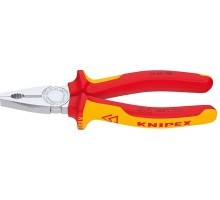 Плоскогубцы диэлектрические KNIPEX 0306160 1000 V, 160 мм, комбинированные [KN-0306160]