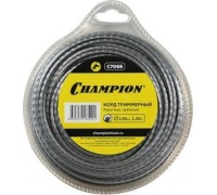 Леска триммерная CHAMPION C7068 platin saw 2.65мм*30м (зубчатый)