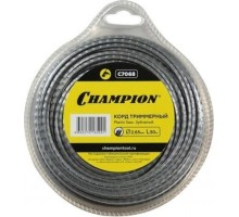 Леска триммерная CHAMPION C7068 platin saw 2.65мм*30м (зубчатый)