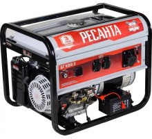 Бензиновый генератор Ресанта БГ 6500 Э 64/1/46