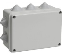 Распаячная коробка IEK KM41241 оп 150х110х70 ip44 (10 каб.ввод.) UKO10-150-110-070-K41-44
