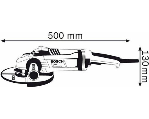 Углошлифовальная машина BOSCH GWS 24-230 LVI [0601893F00]