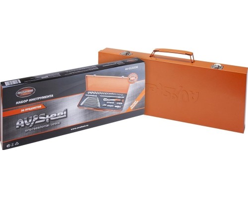 Набор инструментов AV Steel 36 предметов AV-011036 [AV-011036]