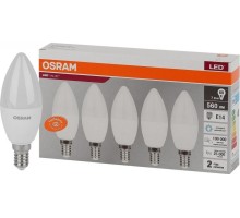 Лампа светодиодная Osram LED VALUE clb60 7sw/865 230v e14 (уп 5 шт) [4058075577985]